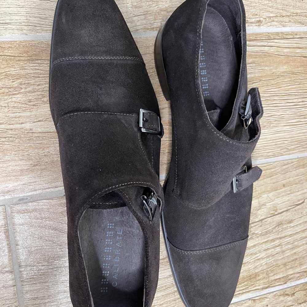 C2 by Calibrate Brown Oxfords Sleek Design 9.5